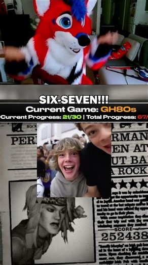 I'm tired of pretending that 67 isn't funny #guitarhero #ghfsfc #gh80s