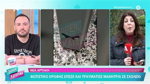 Νέα Αρτάκη: Φωτιστικό οροφής έπεσε και τραυμάτισε μαθήτρια σε σχολείο