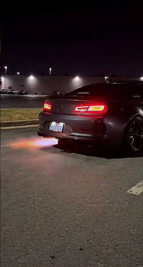 Nissan Maxima LOUD Sound & Flames! 🔥🔥#car #edit #modified