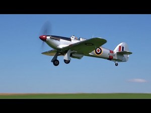 Hawker Hurricane - V12 Merlin Sound over Germany