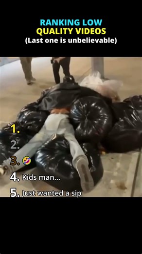 Ranking Low Quality Videos