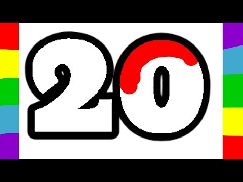 1234 TRACING AND COLOURING| Number Tracing for kids