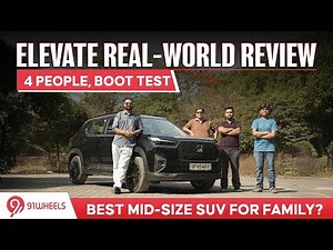 Honda Elevate Real-World Review || 4 People & Boot Test || Best SUV For Family?