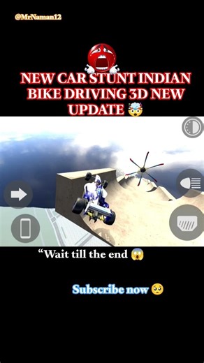 New car stunt indian bike driving 3d new update 🤯#indianbikesdriving3dnewtodayupdate #trendingshorts