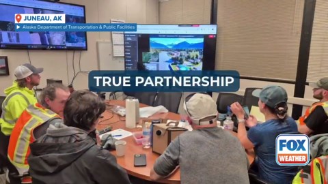 Watch: Drone video shows flooding after glacial outburst in Juneau, Alaska