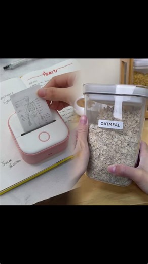 Take notes with a mini printer that doesn’t use ink!#study #studywithme