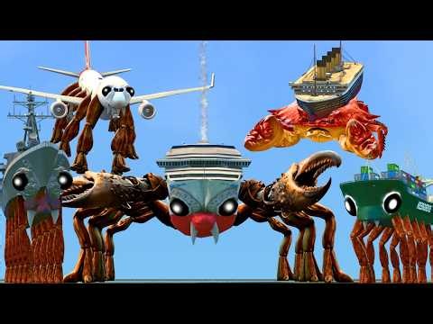 I Become New Sea Monster Crabcruise In Garry's Mod