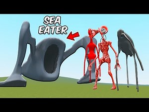Sea Eater vs TREVOR HENDERSON CREATURE GIANTS!