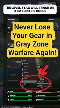 How Tracking Tags Actually Work in Gray Zone Warfare #grayzonewarfare #grayzonewarfareguide