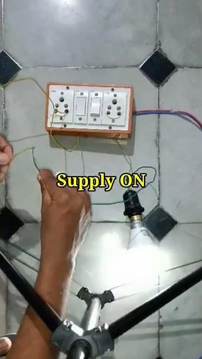 How to check fluorescent light starter working or not? @SidElectrical