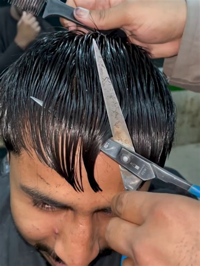 Relaxing ASMR Hair Cutting Experience