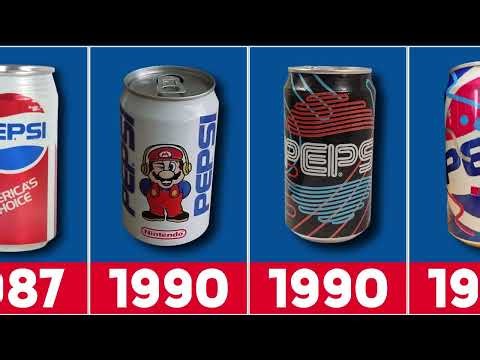 Pepsi Can Across the Decades 1948 2026