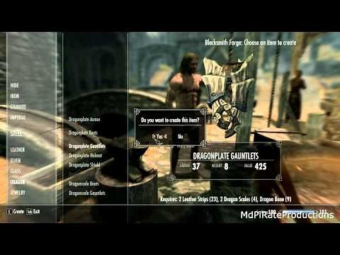 Skyrim: How to Make Dragon Armor