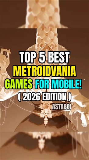 TOP 5 METROIDVANIA GAMES FOR MOBILE! #shorts #trending #gaming #foryou #metroidvania #games #roblox