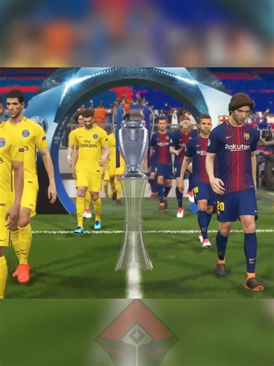 PES 2018 hizo la mejor final de Champions... y nadie lo superó #pes2018 #proevolutionsoccer #championsleague #ucl #barça #psg