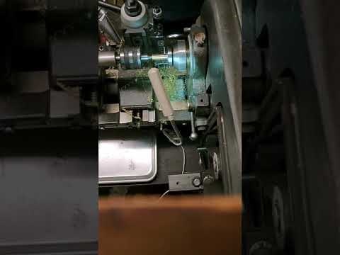 Making an obsolete cartridge case on a lathe