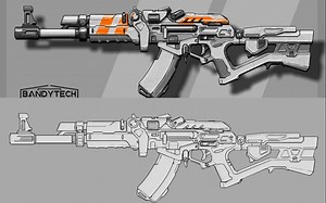 3Dmax武器建模——次时代入门武器枪械建模，适合零基础练习的武器建模完整教程