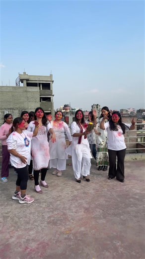 Holi Celebration and fun with the team#LifeComputer #holi #fun