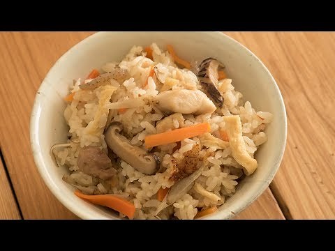 「五目炊き込みご飯」の作り方
