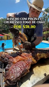 704K views · 32K reactions | RESTAURANTE RÚSTICO COM PISCINA GIGANTE...