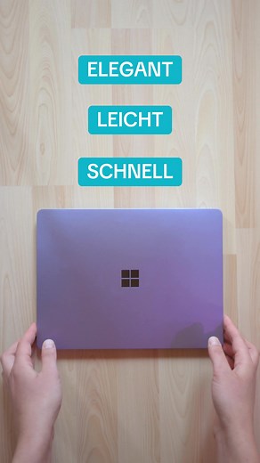 Das neue Surface Laptop 13'' – Elegant und leistungsstark