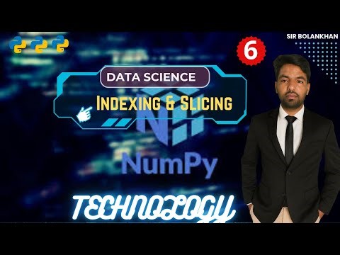 Master Indexing & Slicing in NumPy | Python Data Science Tutorial (Step-by-Step Guide)