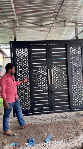 Lazer cutting Vietnamese main gate design. | All Design