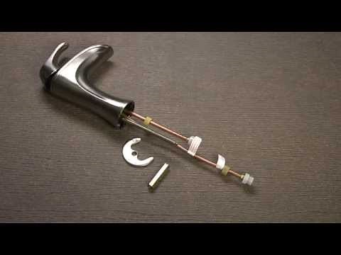 Installing a Pfister 1-Handle Bathroom Faucet with a Push & Seal Drain - Brea Collection