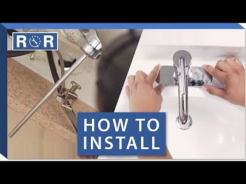 Bathroom Faucet Installation (1 Handle 1 Hole | Pop-Up Drain / Integrated Lines)