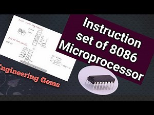 Instruction Set of 8086 Microprocessor in Telugu (Data transfer Instructions)