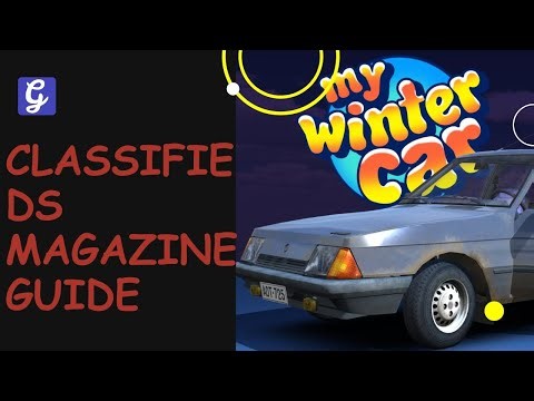 Classifieds Magazine Guide & How to Get in My Winter Car