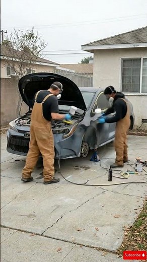From Scrap to Luxury 🚗 2020 Corolla Full Restoration
