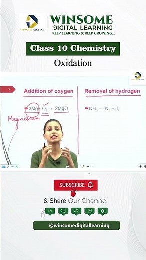 What is oxidation ? #science #chemistry #chemicalreaction