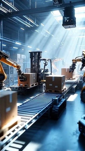 This Warehouse Runs on AI Robots Only 🤖📦