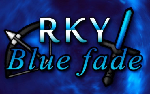 [那些好看又有手感的材质包] - RKY Blue Fade 128x [Minecraft我的世界]