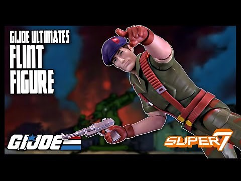 Super7 G.I.JOE Ultimates Wave 2 Flint Figure ‪@TheReviewSpot‬