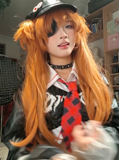 Confess Your Love as Asuka Langley in Cosplay