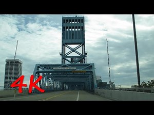 ⁴ᴷ Main Street Bridge (Jacksonville, FL) southbound [4K VIDEO]