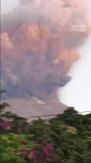 Indonesia's Mount Lewotobi Laki Laki Volcano Erupts