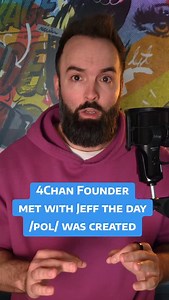 4Chan founder Christopher "Moot" Poole met Epstein the same day the /pol/ section of 4Chan was created. The section that people say caused the far right radicalization of the entire website | Nick's Thoughts