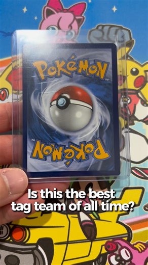 Relinquishy TCG on Instagram: "I’m showing you the best tag team card of all time, don’t believe me watch the video! #pokemon #tagteam #pokemoncards"