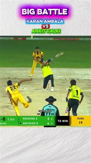 🔥 Karan Ambala vs Ankit Kalki BIG BATTLE 😱 2 Ball Me 2 Six 💥