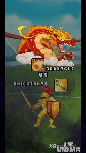 Who is Stronger? Draxygus vs Knightanyx