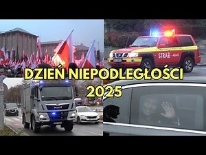Dzień Niepodległości w Warszawie 11.11.2025 - Zabezpieczenie i przejazdy służb, prezydent Nawrocki