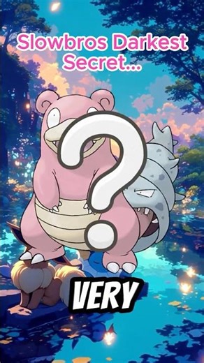 Why Shellder is STUCK to Slowbro's Tail!🤔#shorts #pokemon #viral #gaming #facts