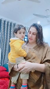 Me and my son happy mood #cutebaby | Pashto Mix dance
