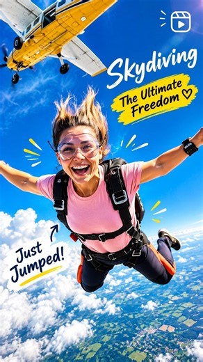 Jumping Out of an Airplane at 10,000 Feet! (Skydiving POV) #extremesports