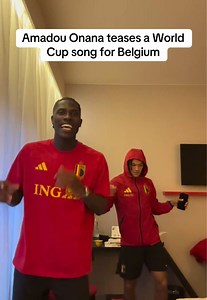 Amadou Onana Teases Belgium World Cup Song 2026
