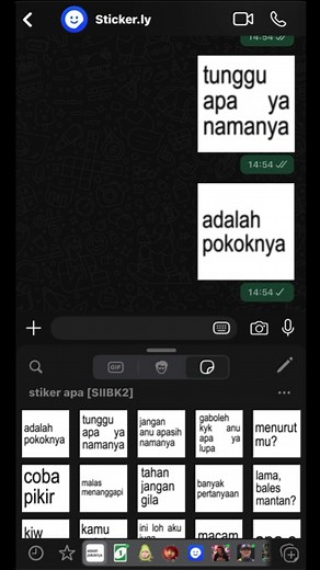Adalah Pokoknya: Stiker WA yang Menarik