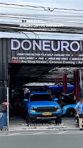17 units in! 💙🔵🌊 Few slots left! Premium Quality Service here at DonEuro Car Foil Quezon City! Get your 20% off today! 🔥 #Doneuro #PPF | DonEuro Car Foil Quezon City